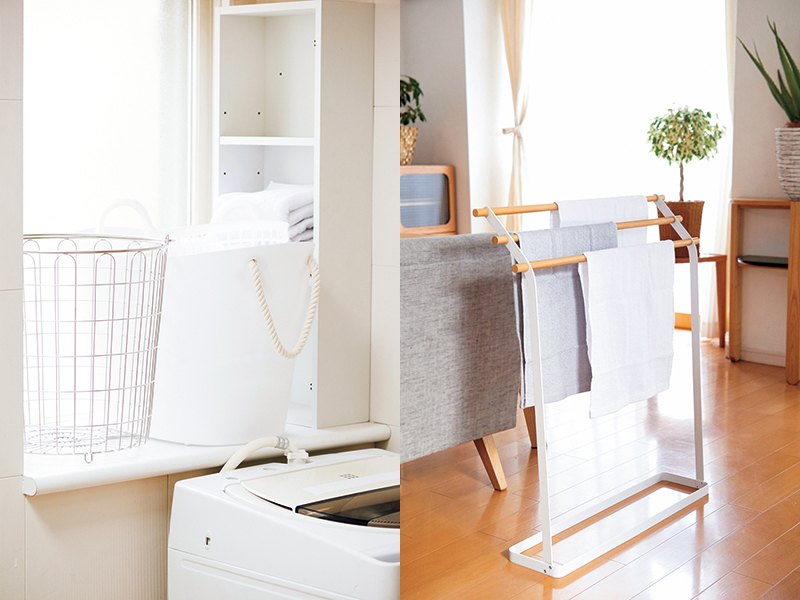 部屋干しは部屋の中央 家事ストレスを軽減するプロ洗濯術 Fashion Box