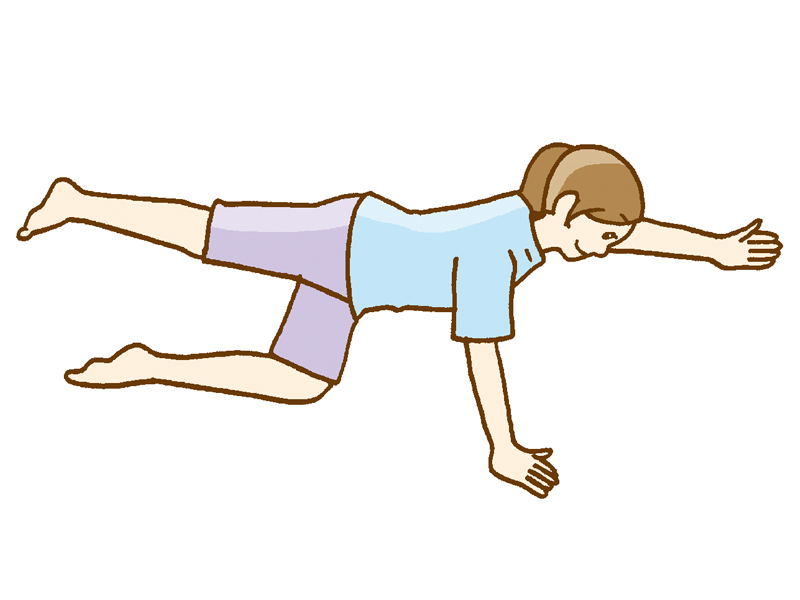 腰痛持ちでもできる「四つん這い腰痛体操」でストレッチ＆筋力アップ！ズボラでもできる簡単運動