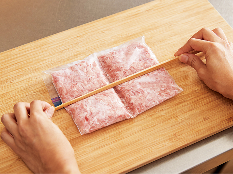 ［お肉の冷凍ストック術］料理にも使いやすい保存方法