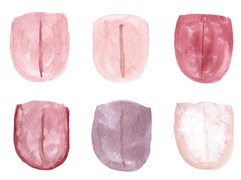 舌の色で健康状態がわかる 6つのタイプ別診断でセルフチェック Fashion Box