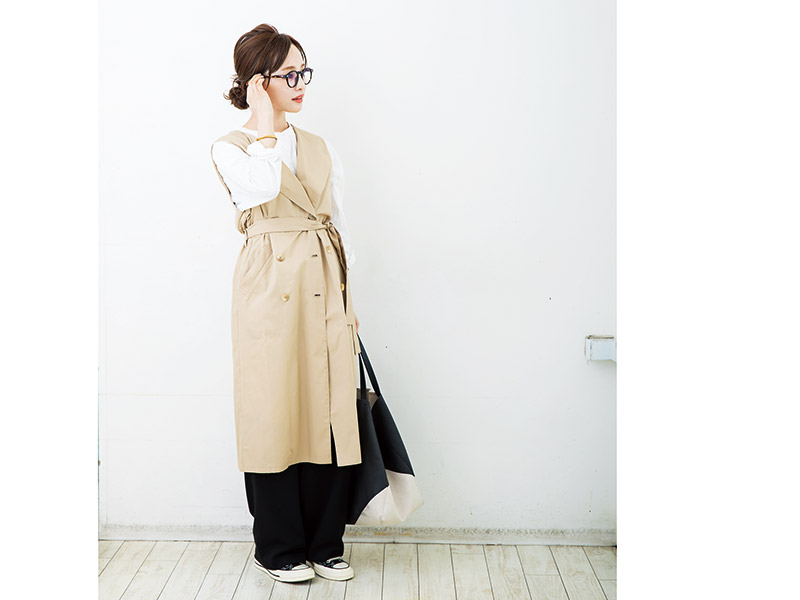 低身長コーデ 田中亜希子のシーン別おすすめアイテム 保護者会の服装はきれいめシンプルが正解 Fashion Box
