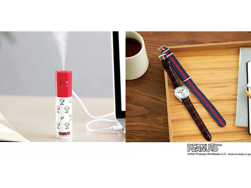 付録 スヌーピーコラボの加湿器か腕時計付きのspringが2冊同時に発売 1 22発売号 Fashion Box