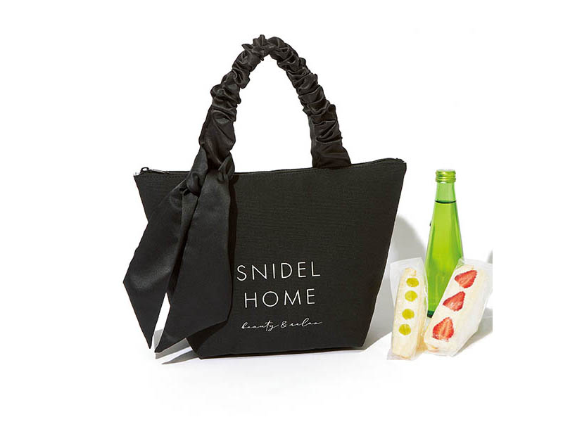 付録 Snidel Home人気トートが保冷 保温に 取り外せるリボン付き オトナミューズ 6 28発売予定号 Fashion Box