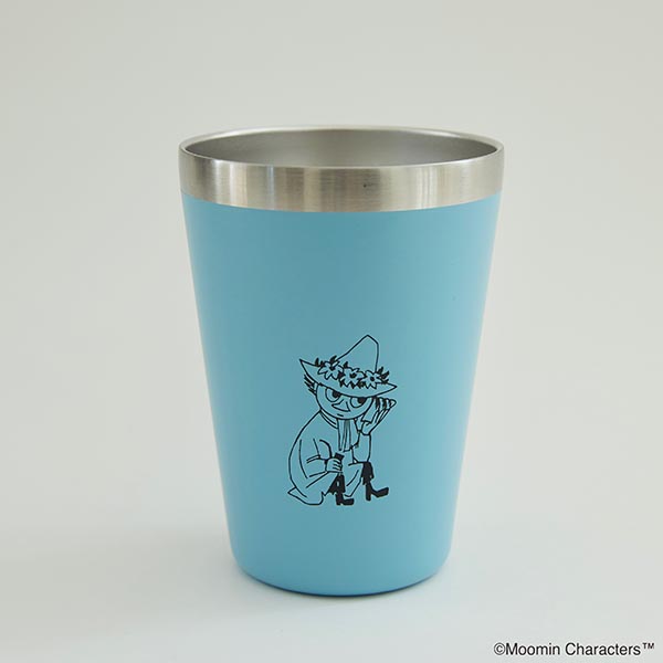 『MOOMIN CUP COFFEE TUMBLER BOOK スナフキン BLUE ver.』