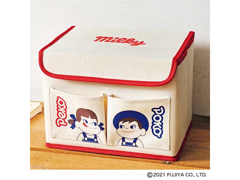 付録］ペコちゃん＆ポコちゃんの収納BOXでかわいくお片付け♡『mini』7/30発売予定号 - FASHION BOX