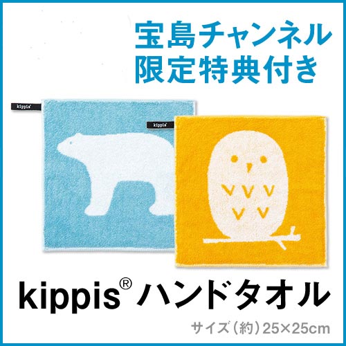 ☆「宝島チャンネル」で『kippis×DR.C医薬 医師とタオル職人が考えたCOOLガーゼマスクBOOK』を購入すると「kippis ハンドタオル」を1冊につき1点プレゼント♪