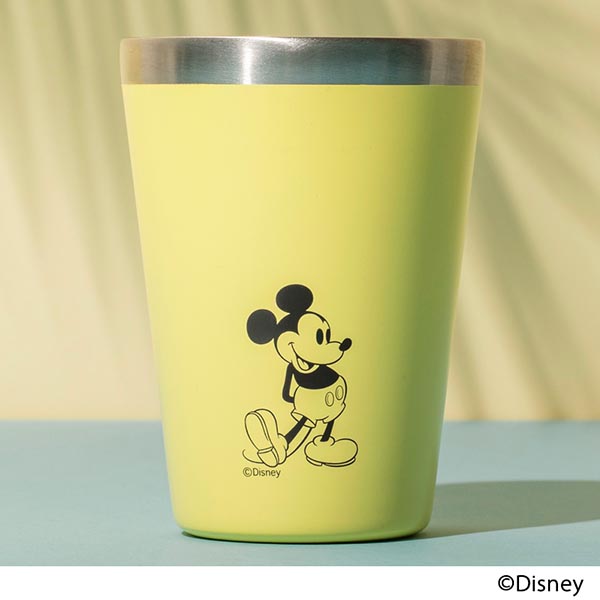 『CUP COFFEE TUMBLER BOOK produced by JAM HOME MADE tropical yellow with MICKY』