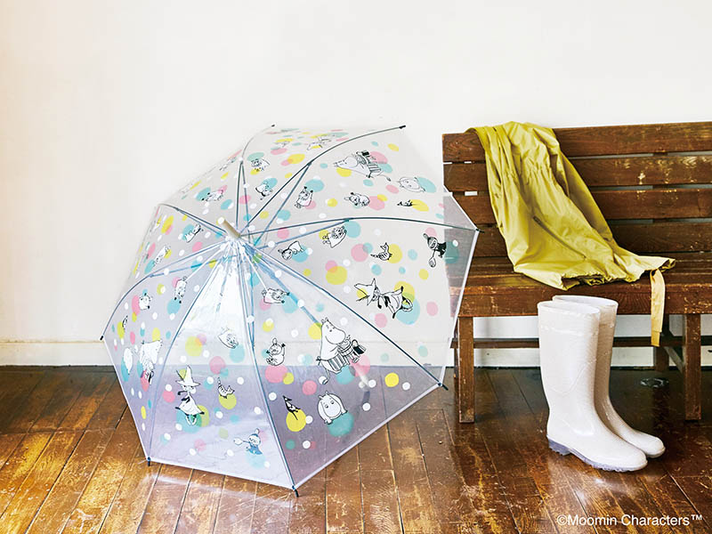 ローソン限定 大人気のムーミンの傘にペールトーンの新色が登場 雨の日を楽しく Fashion Box