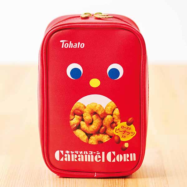 Caramel Corn 50th Anniversary! キャラメルコーン “そっくり”じゃばらポーチ