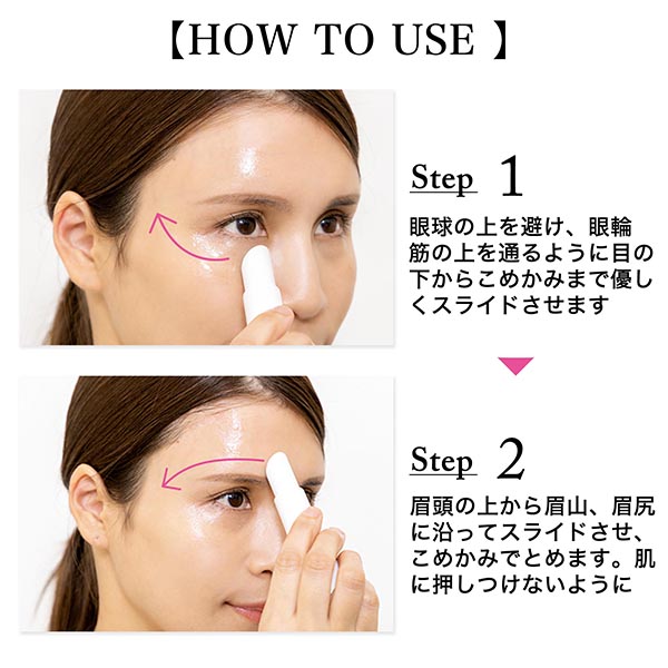 使い方　HOW TO USE【Step 1】【Step 2】