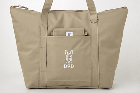 『DOD WALLET SHOULDER BAG BOOK』のバッグにジャストなサイズ感