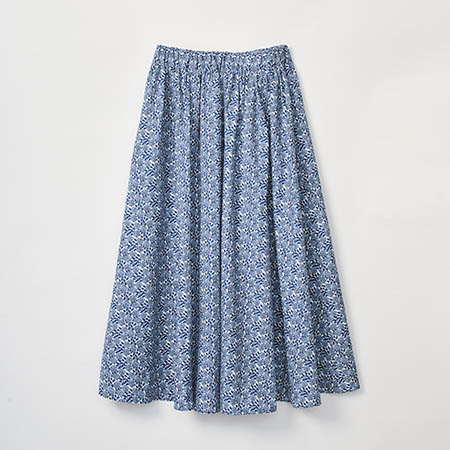 リンネル×kippisコラボシリーズ textile design every day ロングスカート 7,700円（税込）