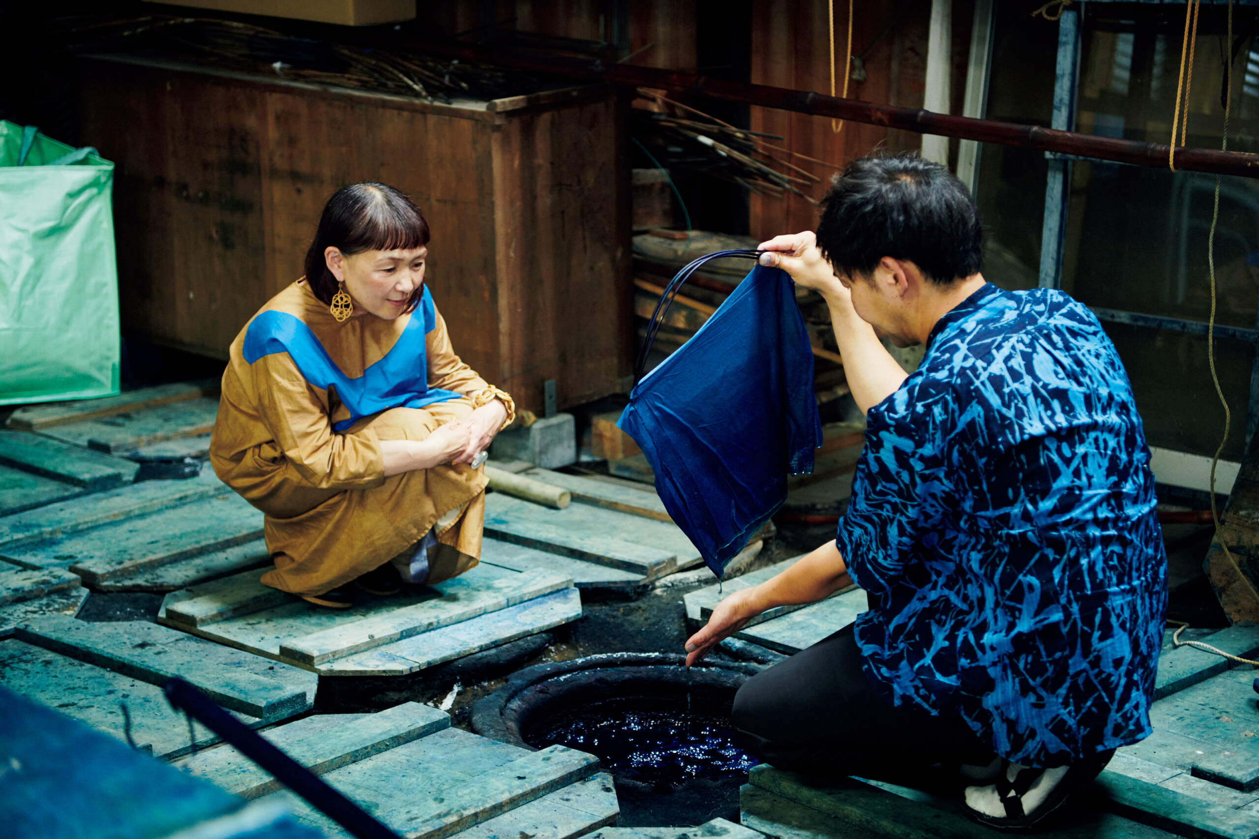 栃木県・鬼怒川温泉　界 鬼怒川 200年の歴史を継ぐ黒羽藍染の若手職人による工房ツアー